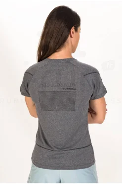 Femme Salomon Manches Courtes^Cross Run GFX W femme
