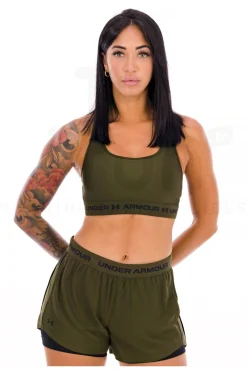 Femme Under Armour Brassières / Soutiens-Gorge^Crossback Mid Sports femme
