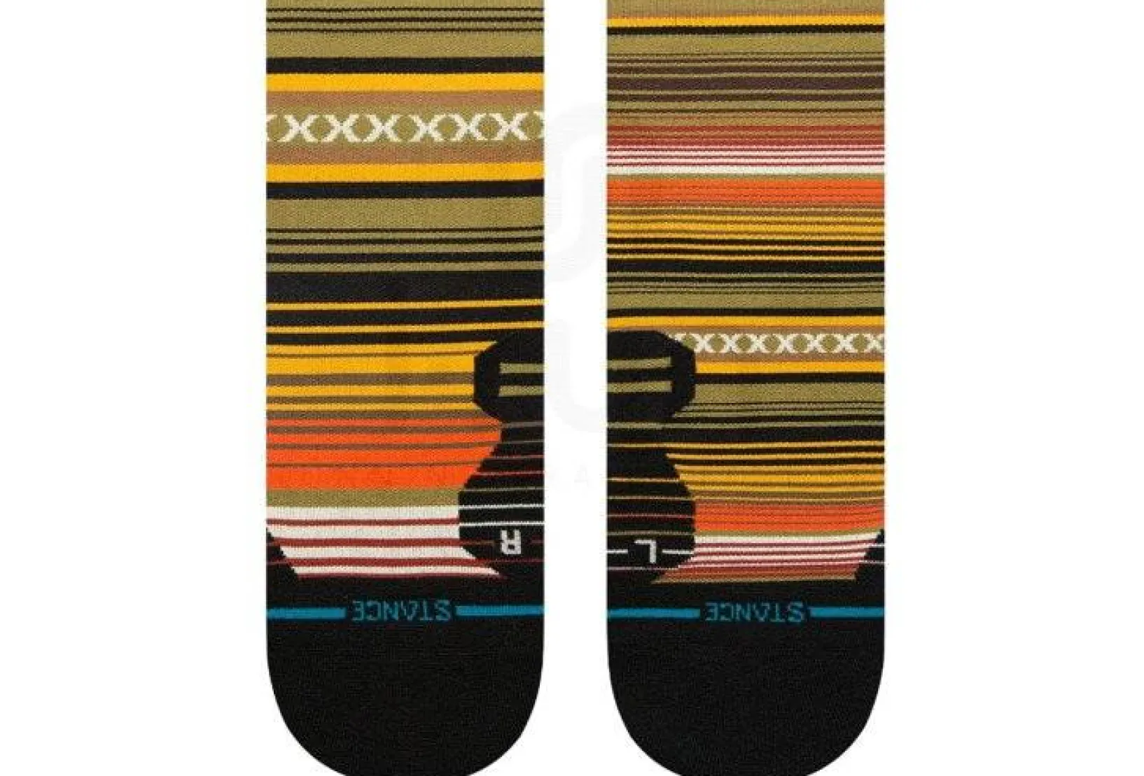 Stance Chaussettes^Curren Light Quarter