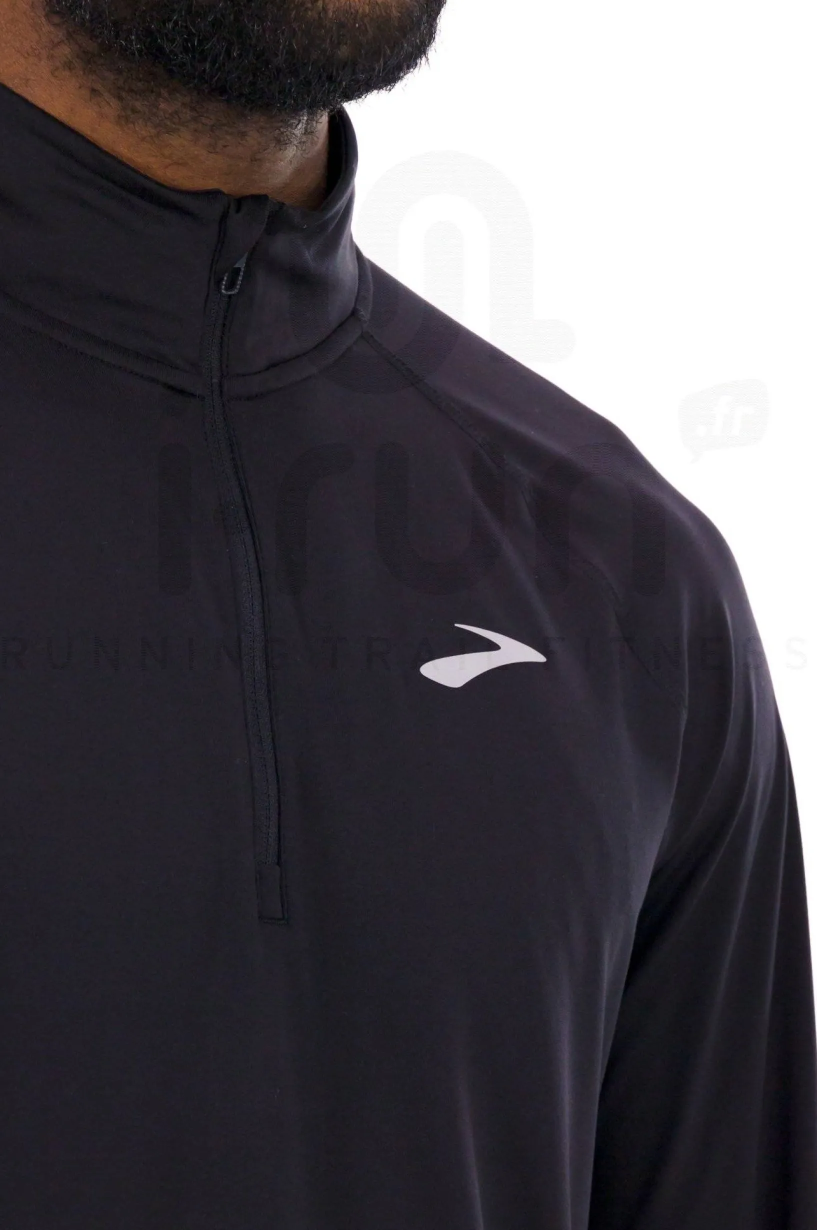 Homme Brooks Manches Longues^Dash 1/4 Zip 3.0