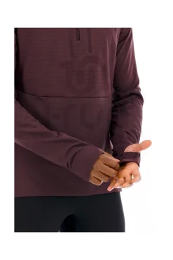 Homme Odlo Manches Longues^Descent Ceramiwarm 1/2 Zip