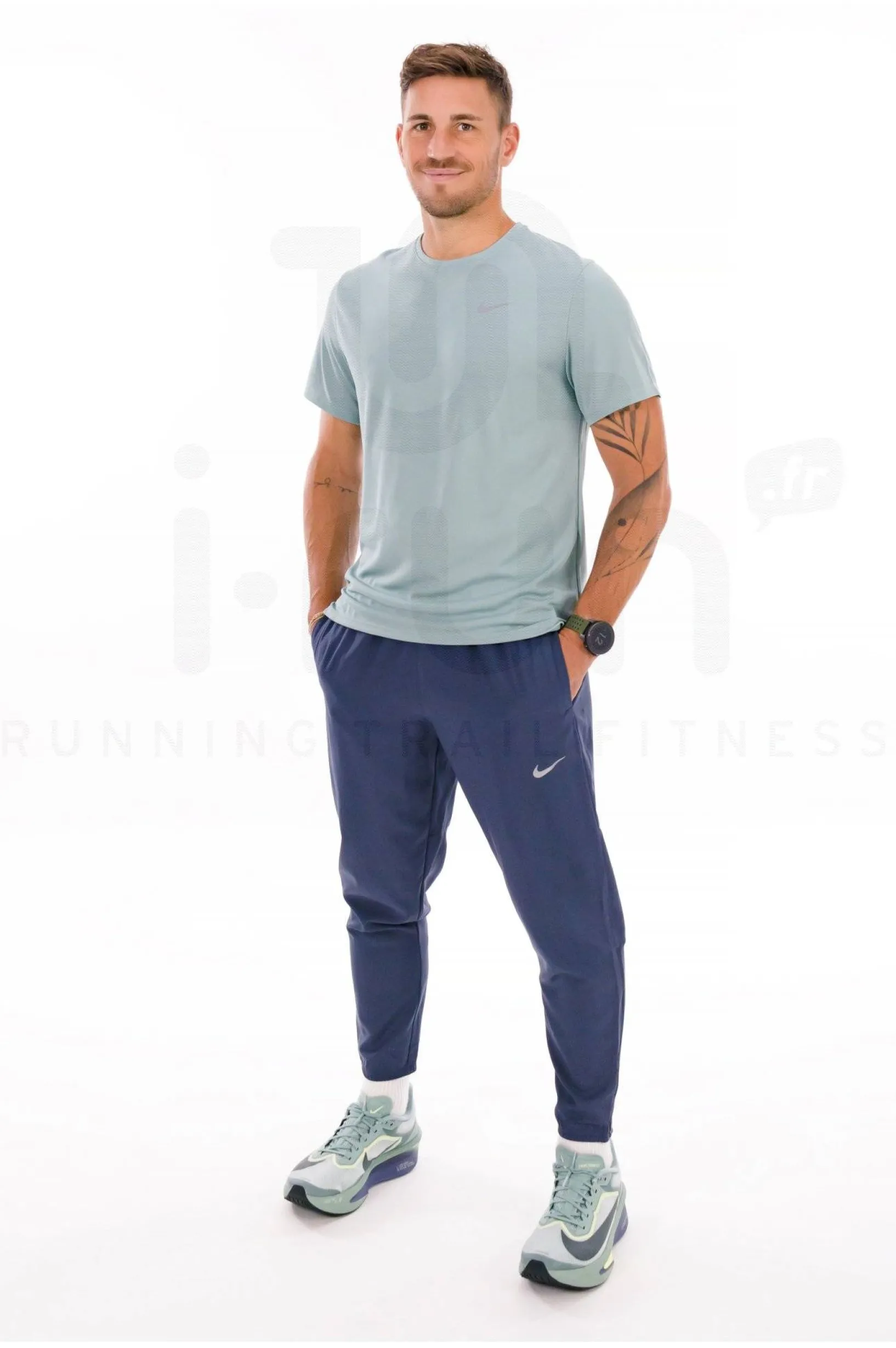 Homme Nike Manches Courtes^Dri-Fit UV Miler