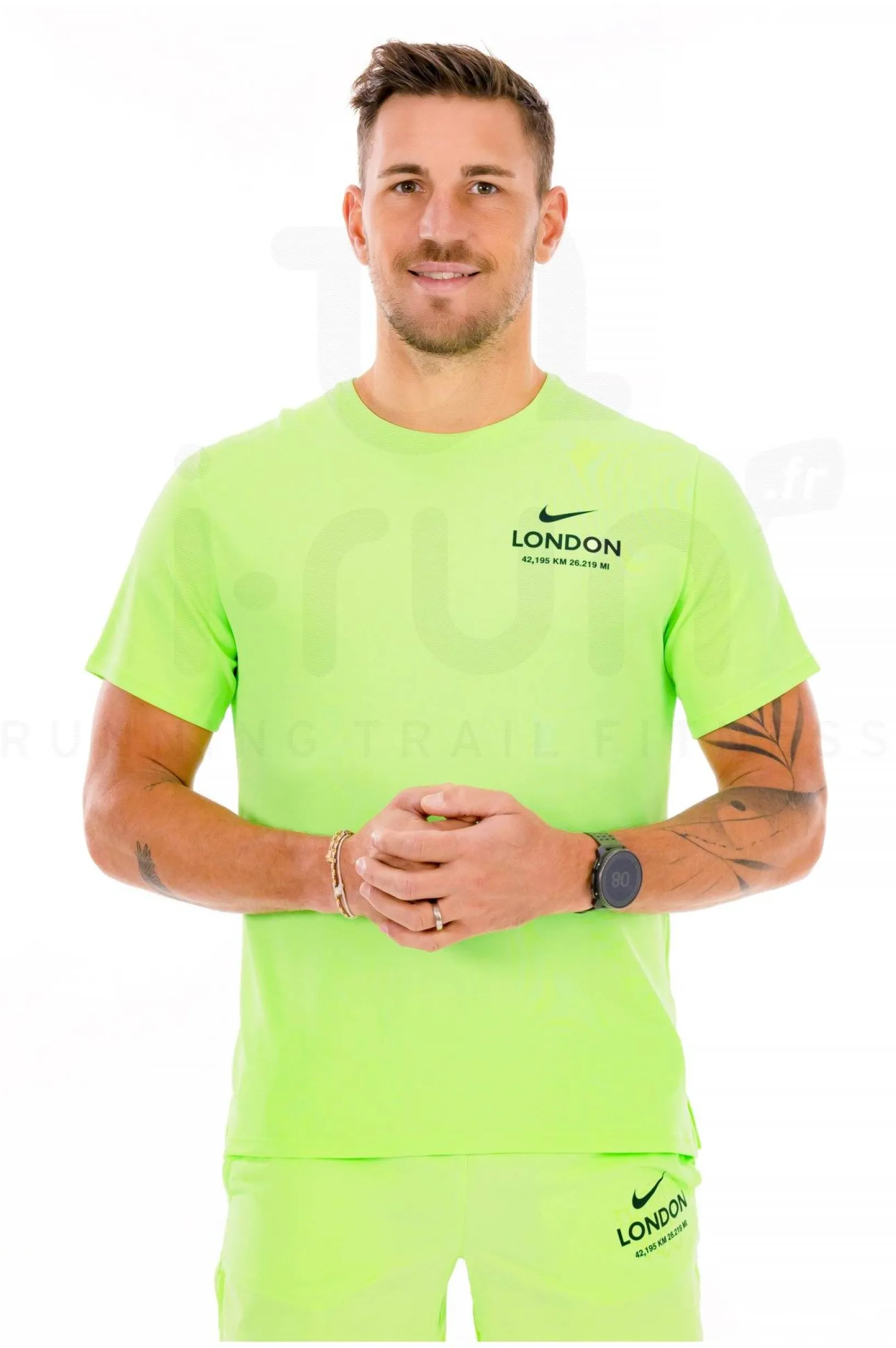 Homme Nike Manches Courtes^Dri-Fit UV Miler