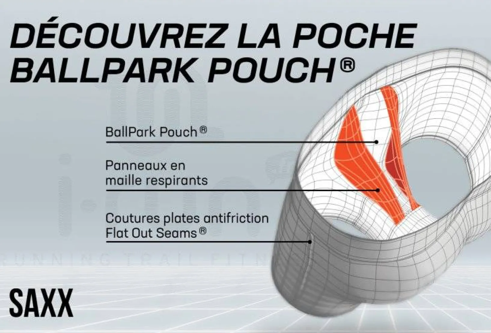 Homme Saxx Sous-Vêtements^DropTemp Cooling Mesh