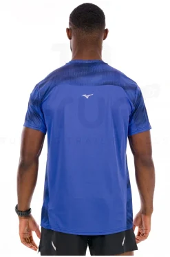Homme Mizuno Manches Courtes^DryAeroFlow Graphic