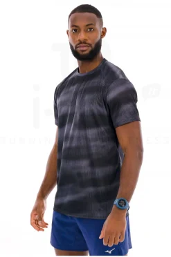 Homme Mizuno Manches Courtes^DryAeroFlow Graphic