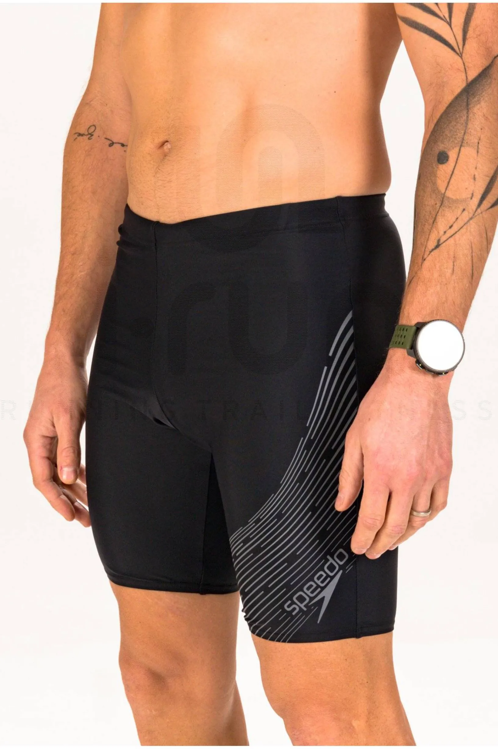 Homme Speedo Natation^Eco Medley Logo