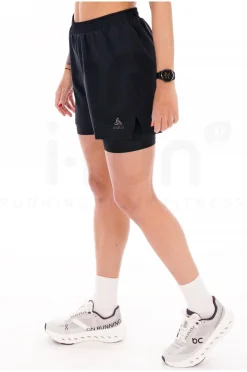 Femme Odlo Shorts / Cuissards / Jupes^Essential 2 en 1 2.0 - 4 INCH femme