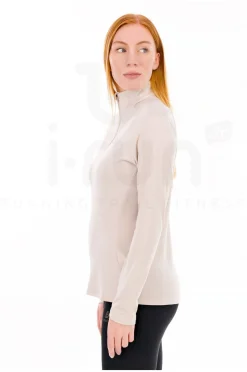 Femme Odlo Manches Longues^Essentials Ceramiwarm 1/2 Zip femme