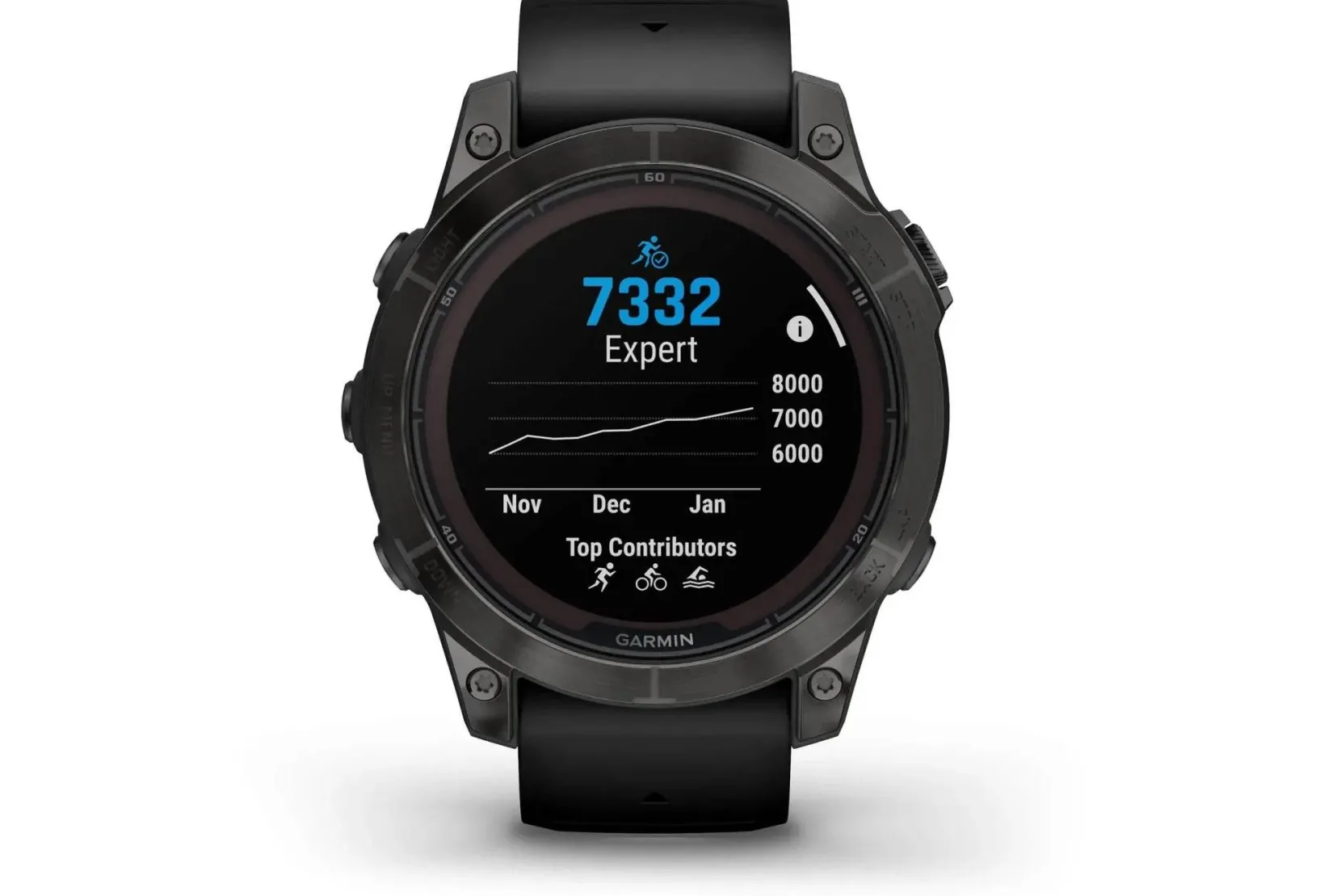 Garmin Cardio-Gps^Fenix 7 Pro Sapphire Solar Titane