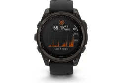 Garmin Cardio-Gps^Fenix 8 Solar Sapphire Titane