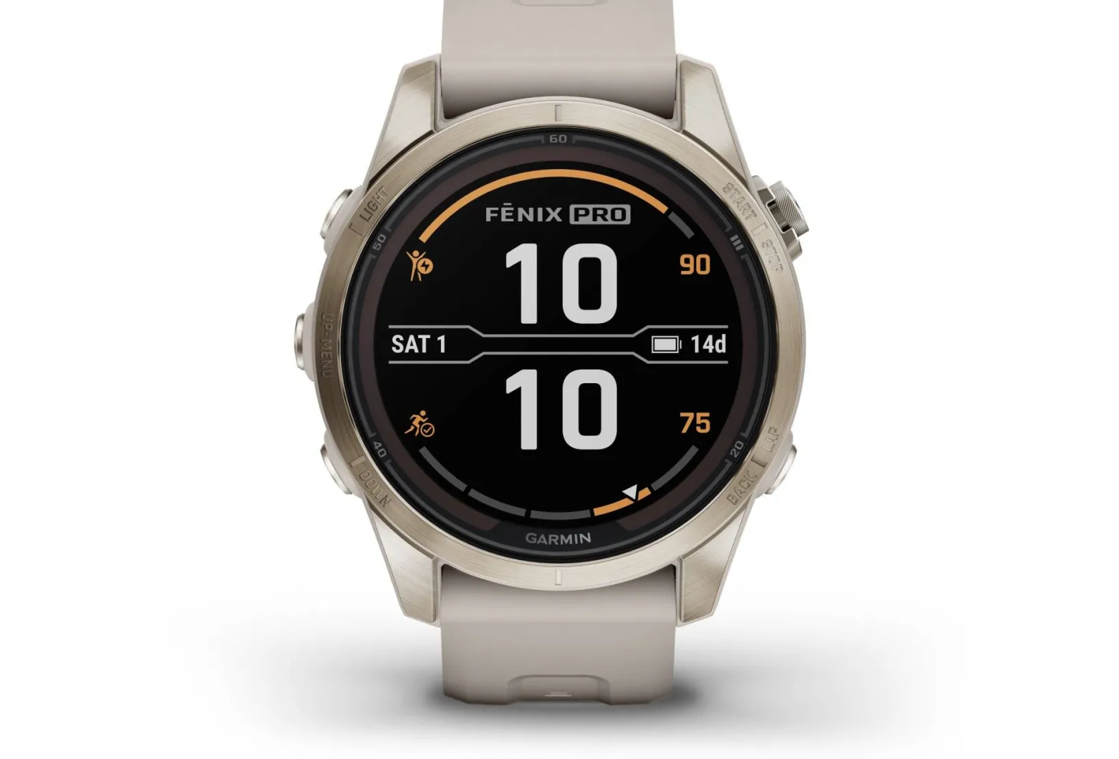 Garmin Cardio-Gps^Fenix 7S Pro Sapphire Solar