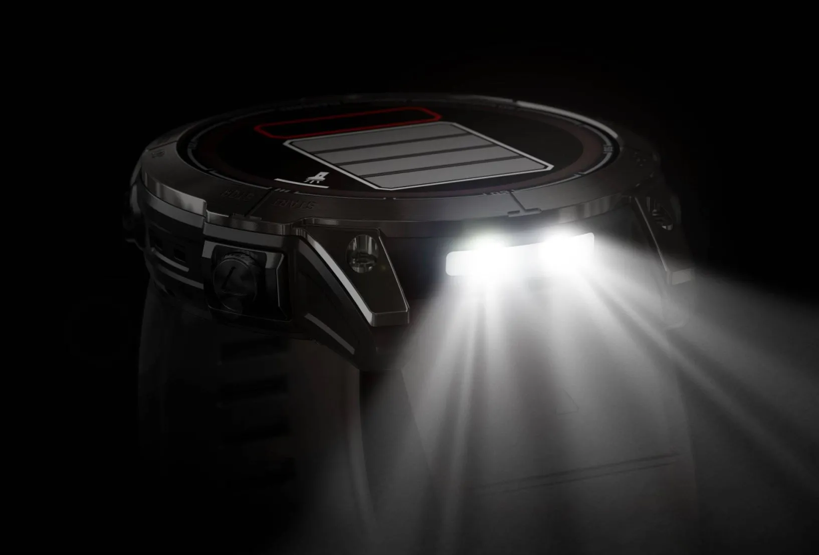 Garmin Cardio-Gps^Fenix 7S Pro Sapphire Solar Titane