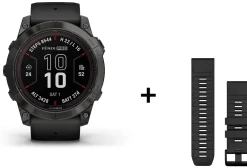 Garmin Cardio-Gps^Fenix 7X Pro Sapphire Solar Titane
