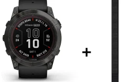 Garmin Cardio-Gps^Fenix 7X Pro Sapphire Solar Titane