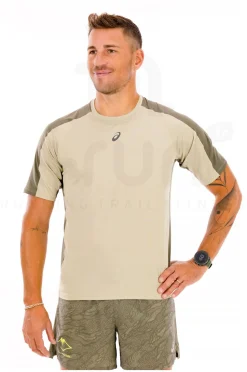 Homme Asics Manches Courtes^Fujitrail Elite