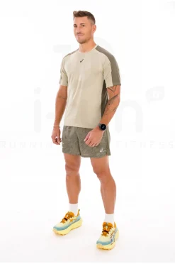 Homme Asics Manches Courtes^Fujitrail Elite