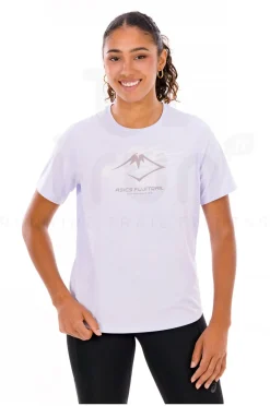 Femme Asics Manches Courtes^Fujitrail Logo femme