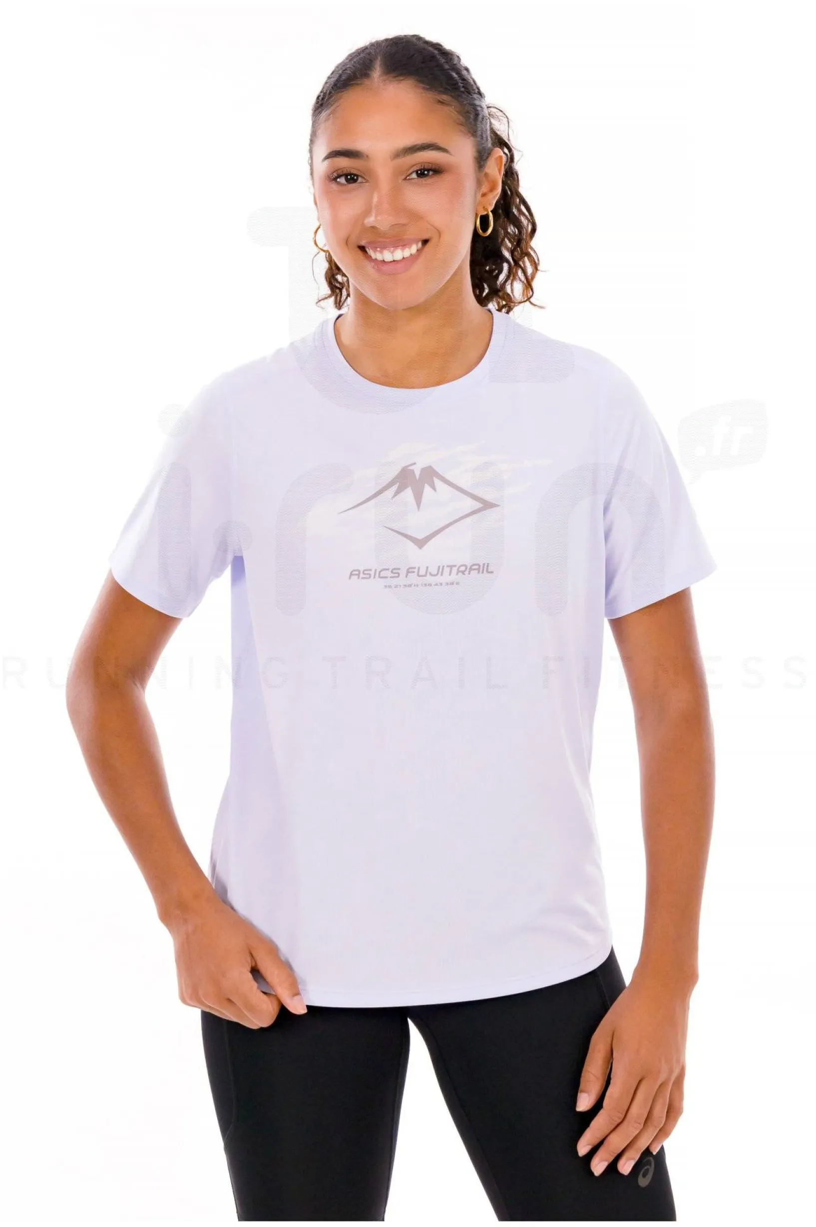 Femme Asics Manches Courtes^Fujitrail Logo femme