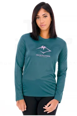 Femme Asics Manches Longues^Fujitrail Logo W femme