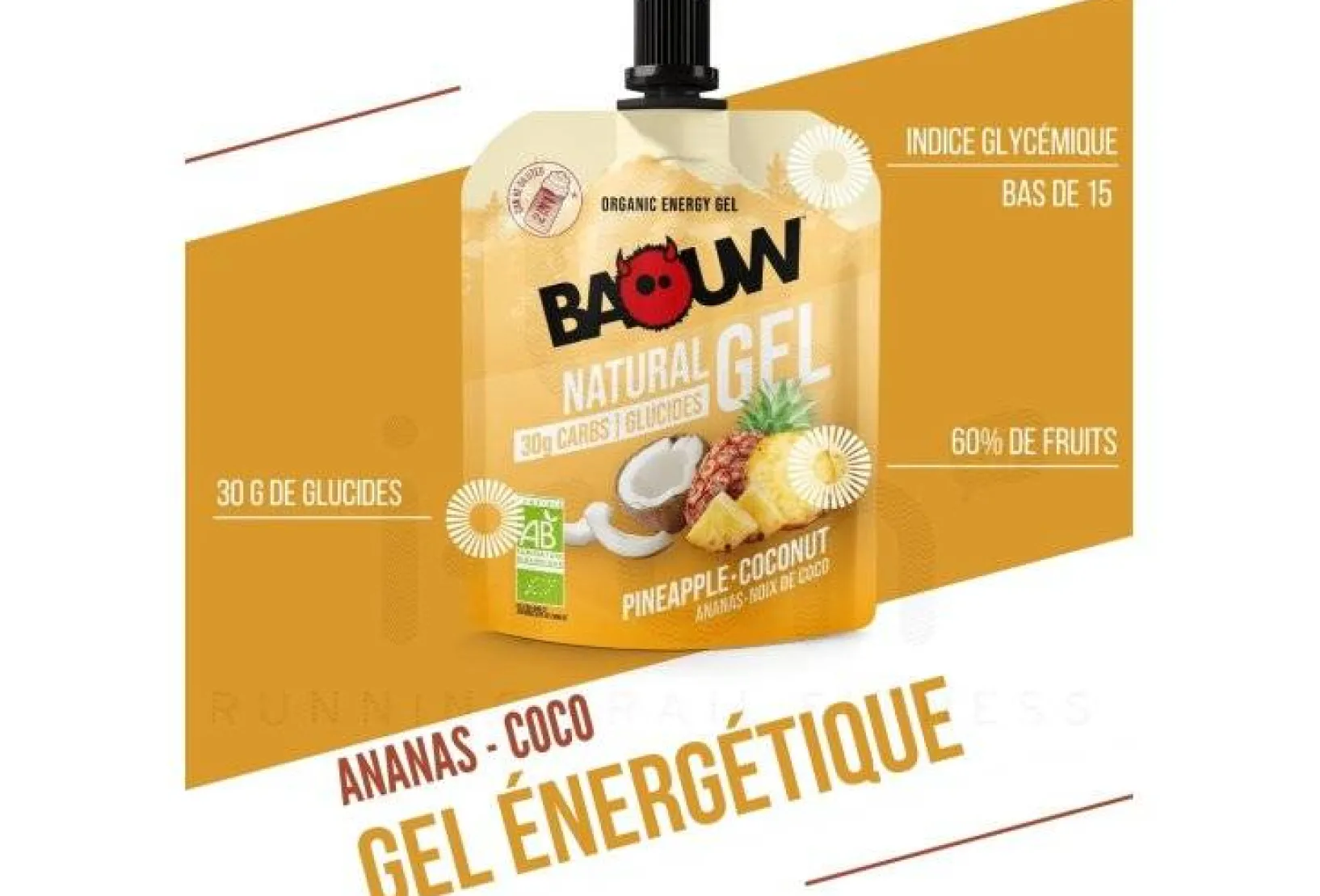 Baouw Gels^Gel naturel bio