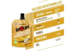Baouw Gels^Gel naturel bio - Banane - Vanille