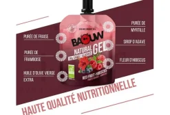 Baouw Gels^Gel naturel bio - Fruits rouges - Hibiscus