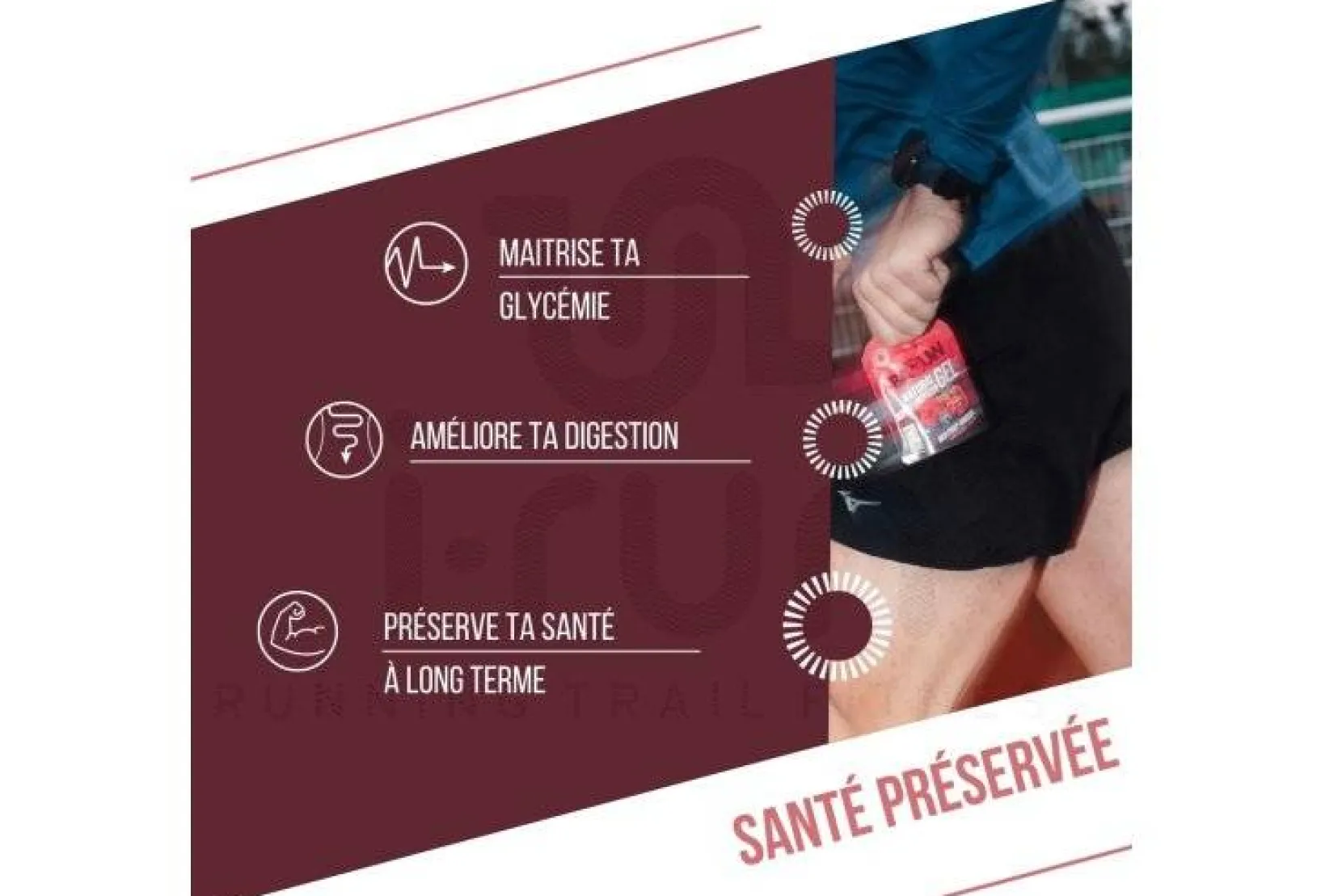 Baouw Gels^Gel naturel bio - Fruits rouges - Hibiscus