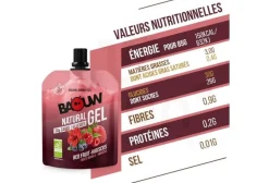 Baouw Gels^Gel naturel bio - Fruits rouges - Hibiscus