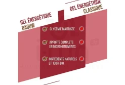 Baouw Gels^Gel naturel bio - Pêche - Thé matcha