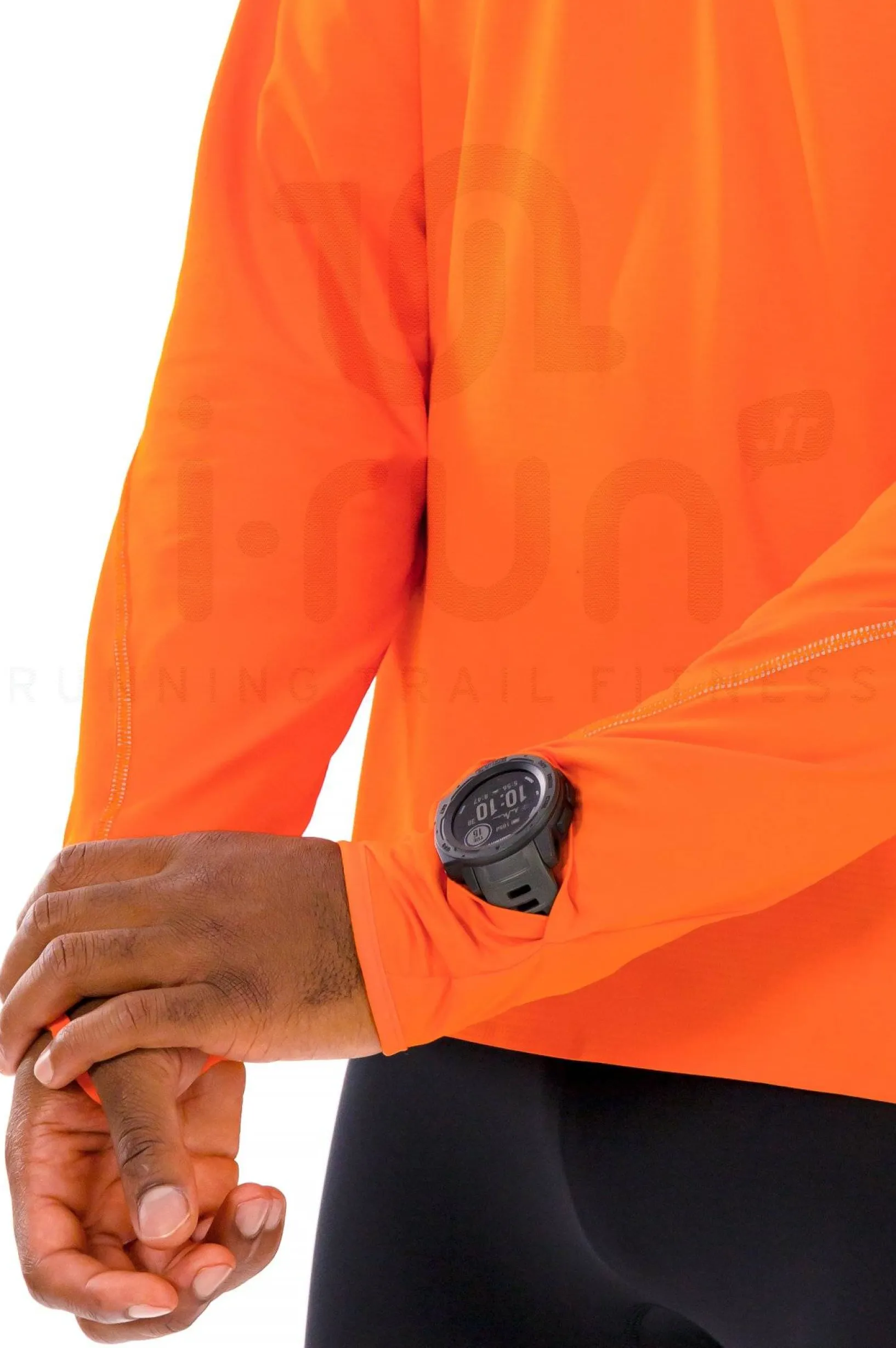 Homme Hoka One One Manches Longues^Glidetech 1/4 zip