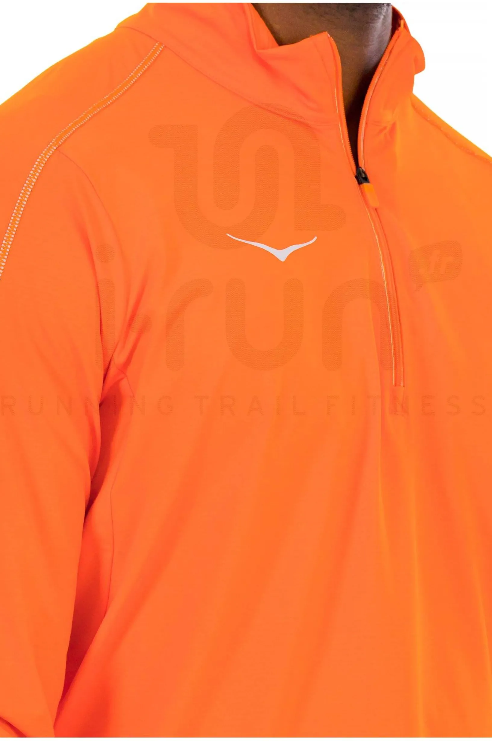 Homme Hoka One One Manches Longues^Glidetech 1/4 zip