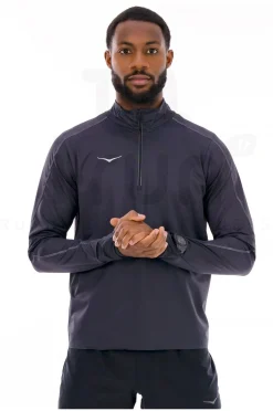 Homme Hoka One One Manches Longues^Glidetech 1/4 zip