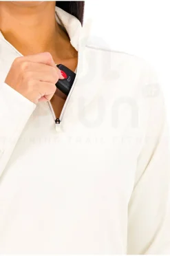 Femme Hoka One One Manches Longues^Glidetech 1/4 zip femme
