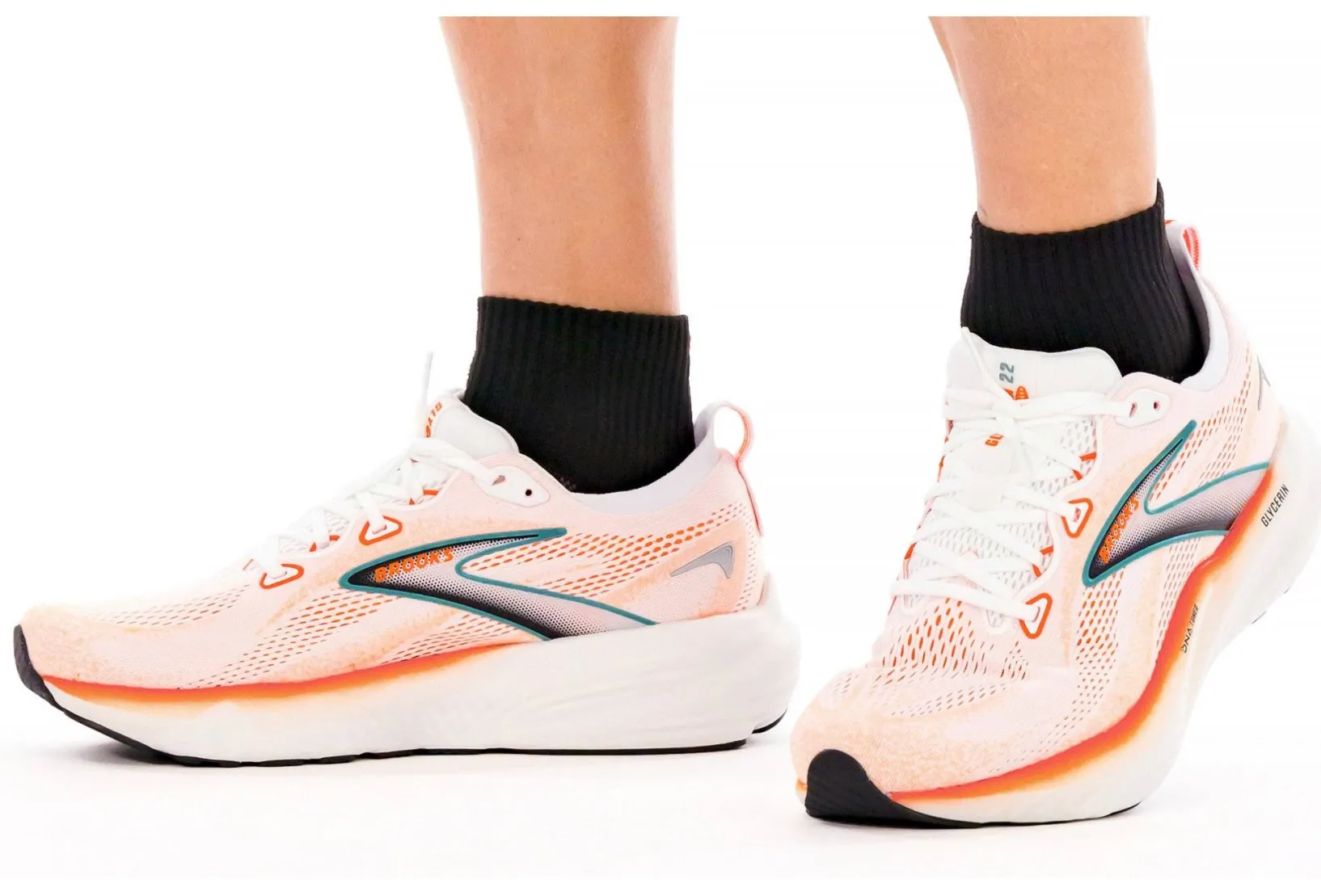 Homme Brooks Running^Glycerin 22