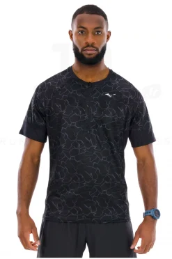 Homme Mizuno Manches Courtes^Graphic Trail