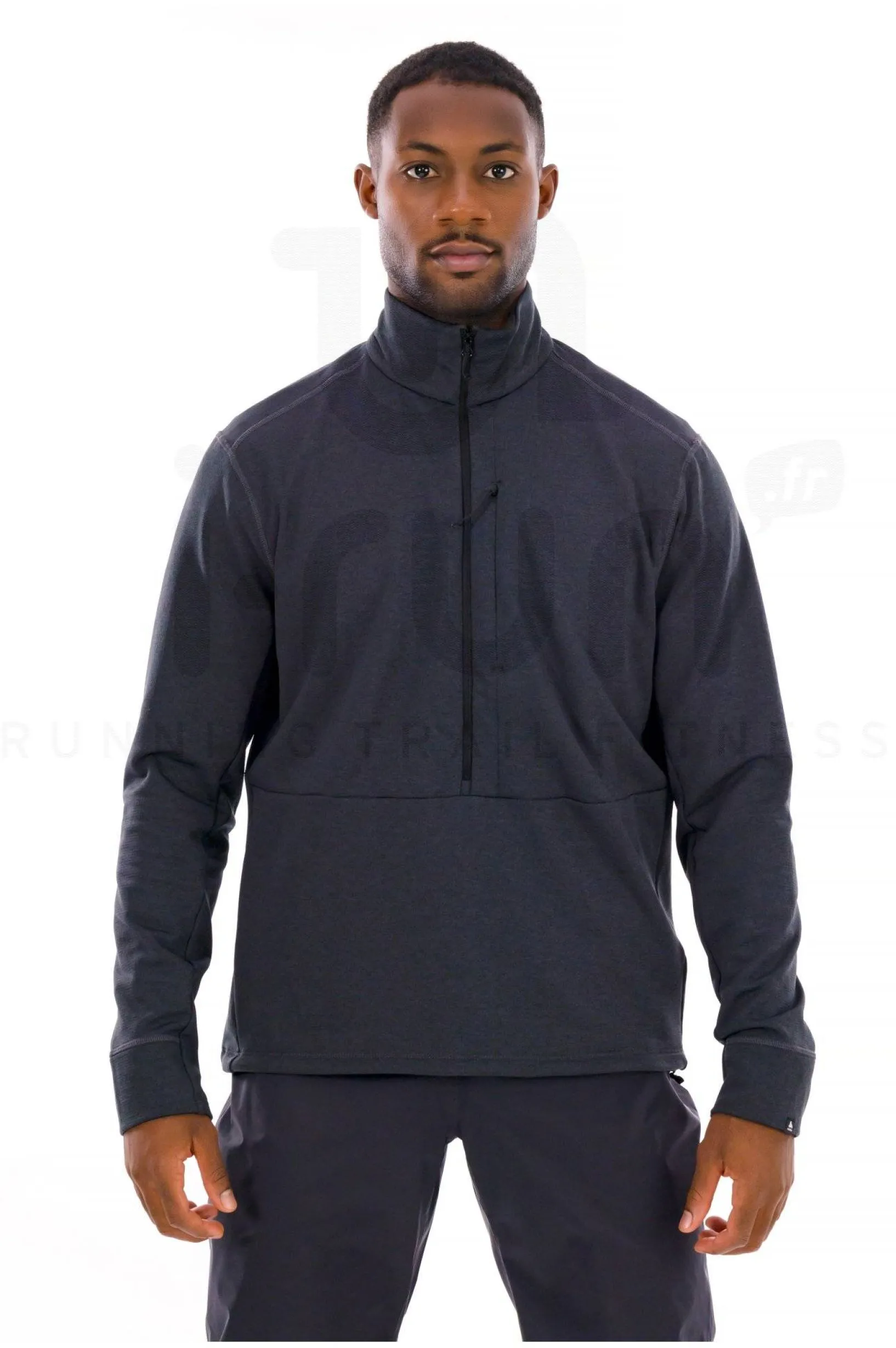 Homme Odlo Polaires^Grid fleece 1/2 Zip