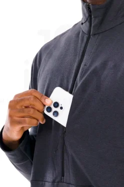 Homme Odlo Polaires^Grid fleece 1/2 Zip