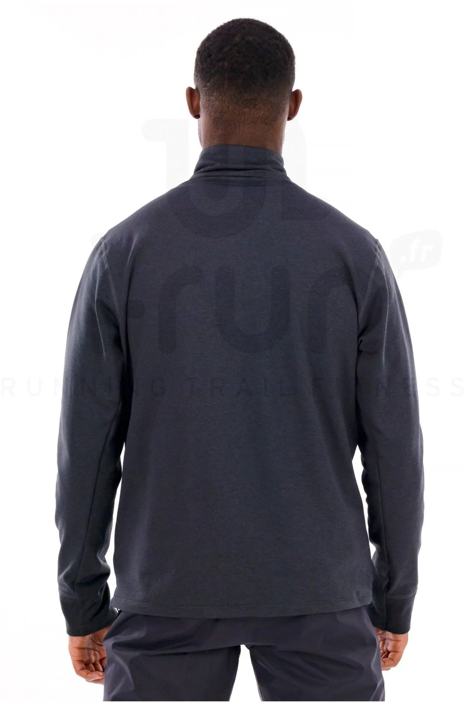 Homme Odlo Polaires^Grid fleece 1/2 Zip