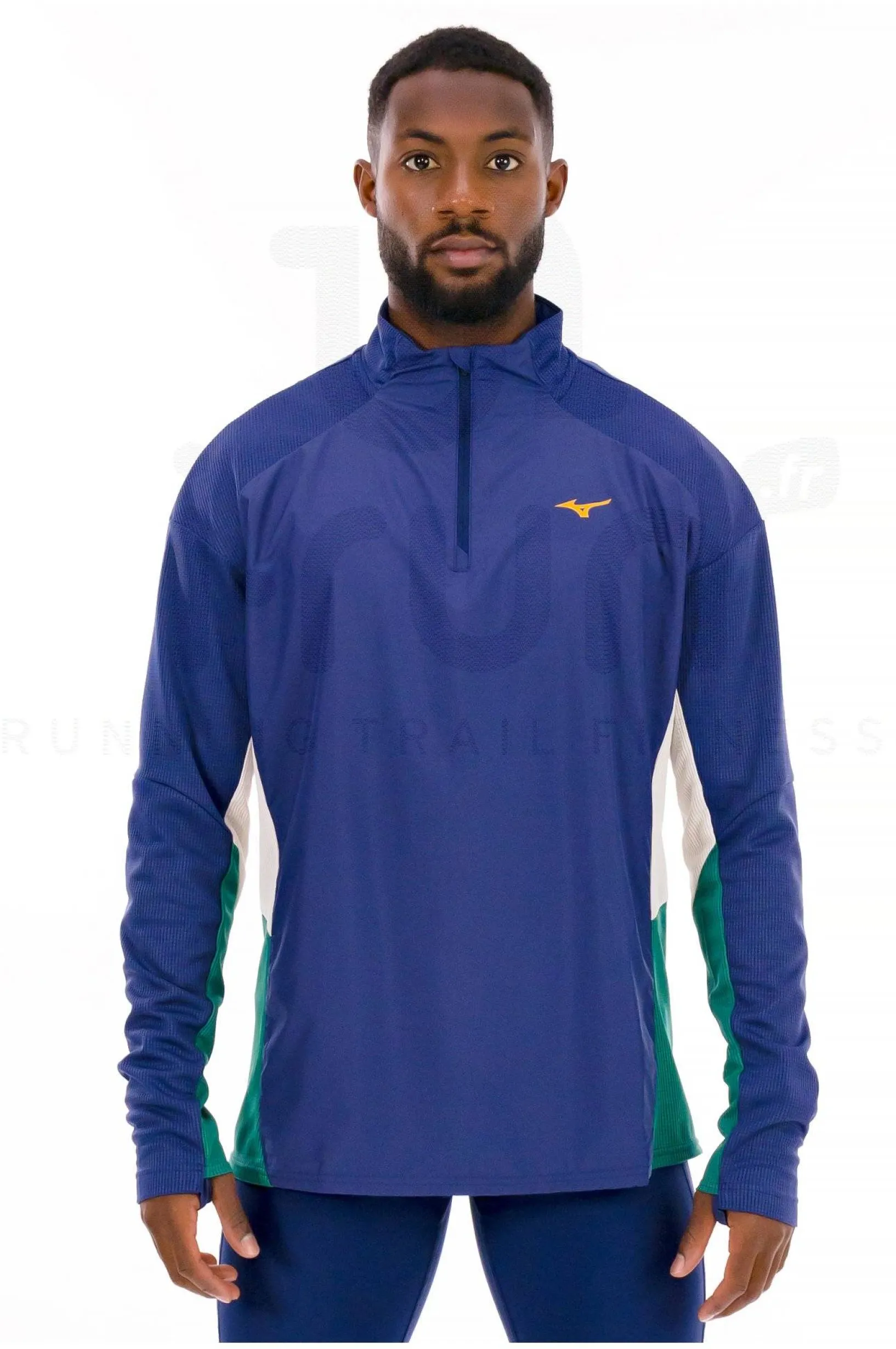 Homme Mizuno Manches Longues^Hybrid