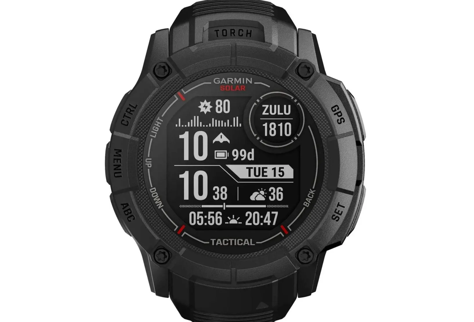 Garmin Cardio-Gps^Instinct 2X Solar Tactical Edition