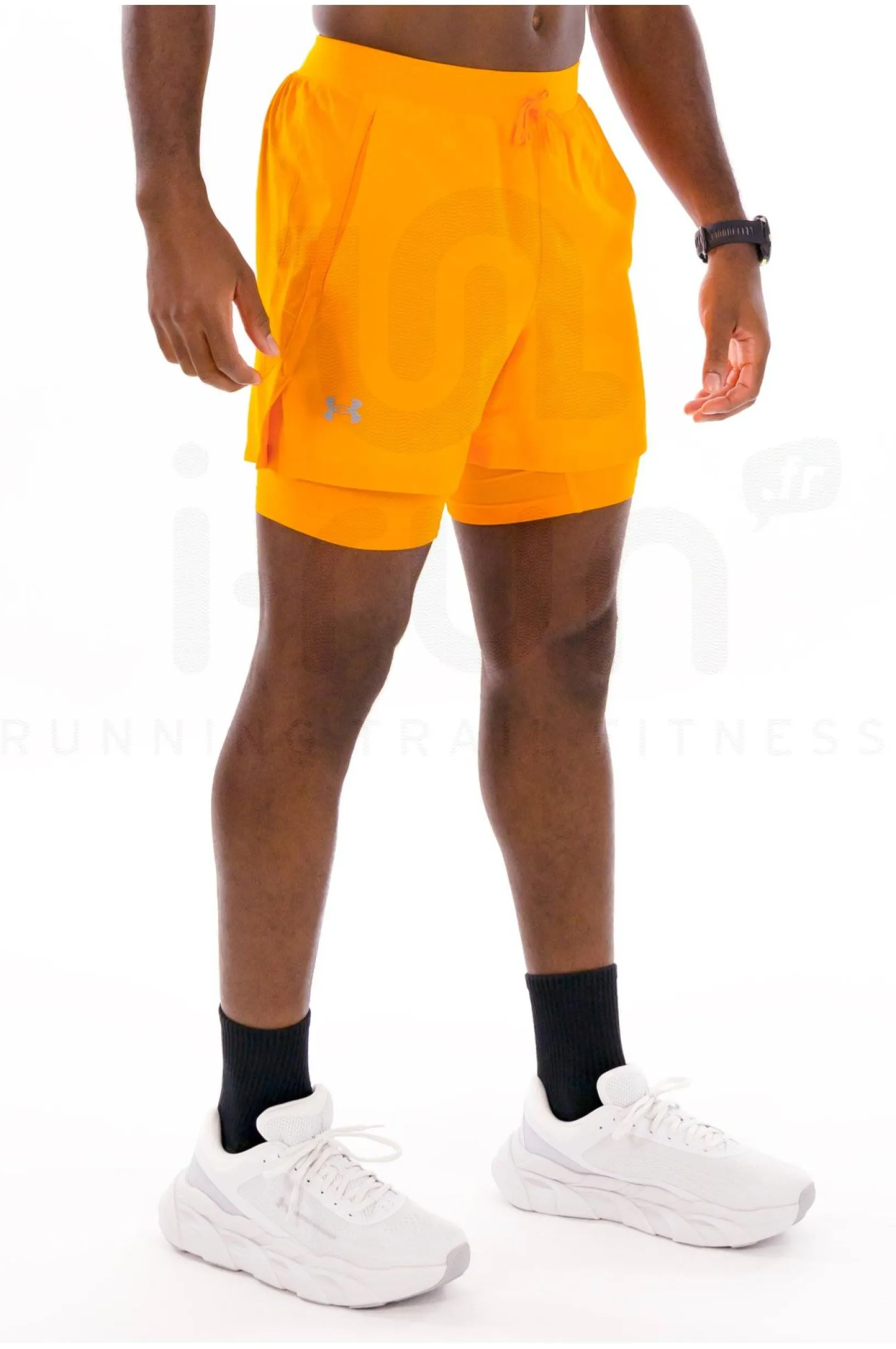 Homme Under Armour Shorts / Cuissards^Launch 2 en 1