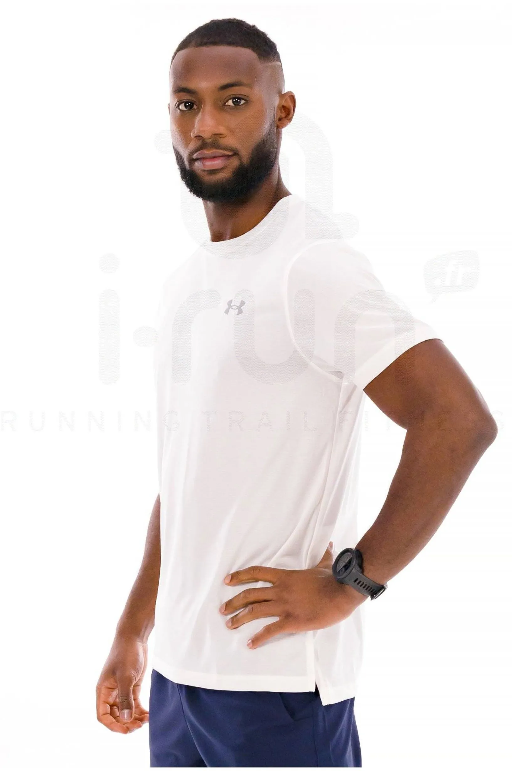 Homme Under Armour Manches Courtes^Launch M