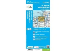 Carte IGN Cartes^Le Mont-Saint-Michel 1215OT
