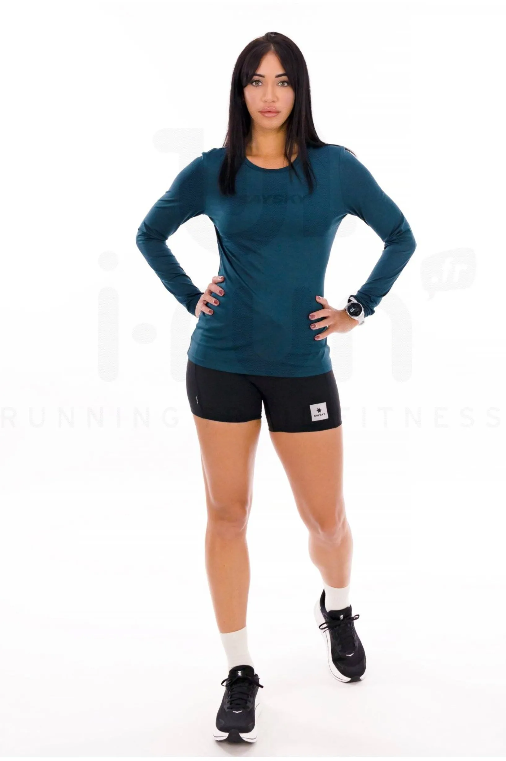 Femme Saysky Manches Longues^Logo Pace femme