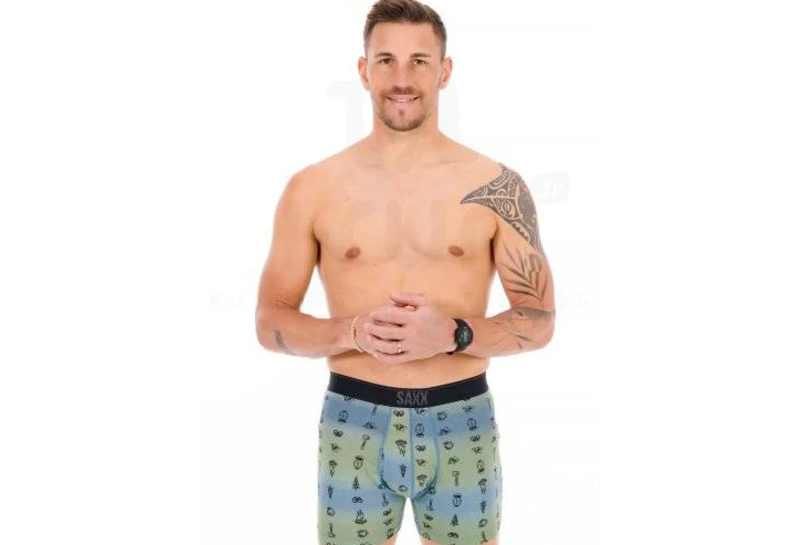 Homme Saxx Sous-Vêtements^Lot de 2 boxers Quest M