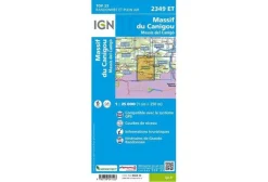 Carte IGN Cartes^Massif du Canigou 2349ET