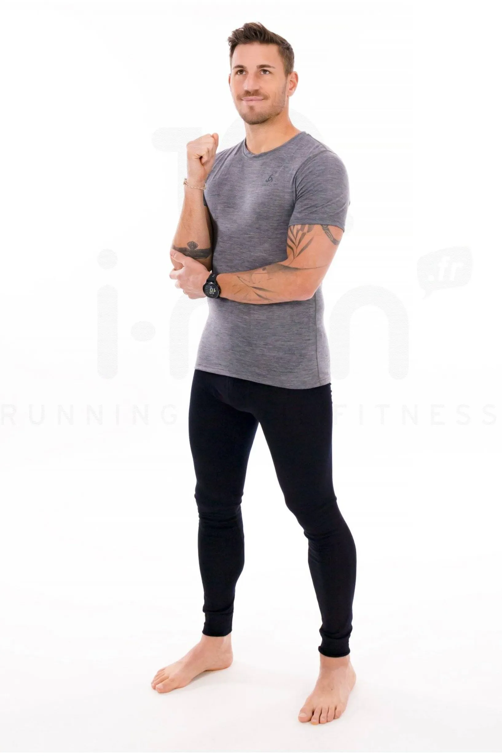 Homme Odlo Manches Courtes^Merino 160