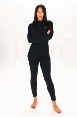 Femme Odlo Manches Longues^Merino 260 1/2 Zip femme