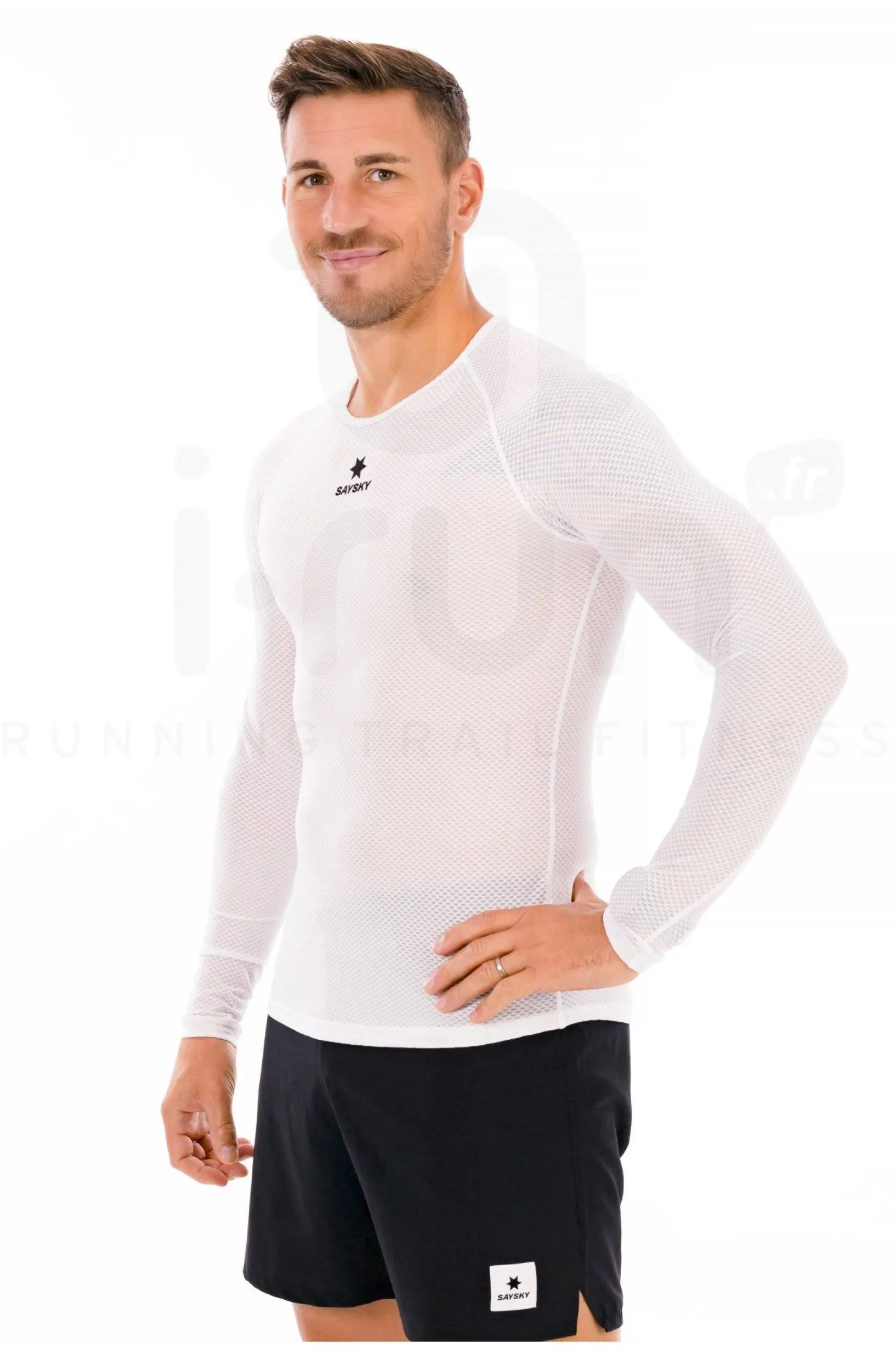 Homme Saysky Manches Longues^Mesh Base Layer